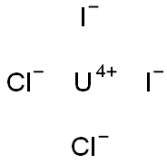 Uranium(IV) dichloride diiodide 结构式