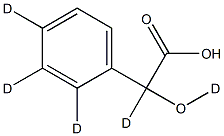 Mandelic Acid-D5 结构式