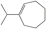iso-PROPYLCYCLOHEPTENE 结构式