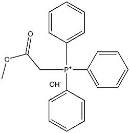 甲氧甲酰基甲基三苯基氢氧化膦 结构式