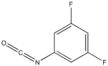 3,5-二氟苯基异氰酸酯 结构式