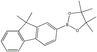 9,9-二甲基芴-2,7-二硼酸 结构式