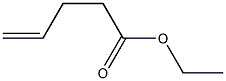 4-戊烯酸乙酯 结构式
