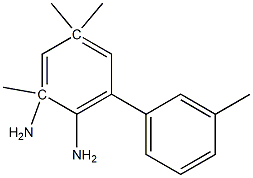 3,3',5,5-四甲基联苯二胺 结构式