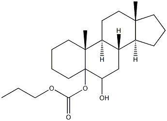 5-雄烯二醇碳酸丙酯 结构式