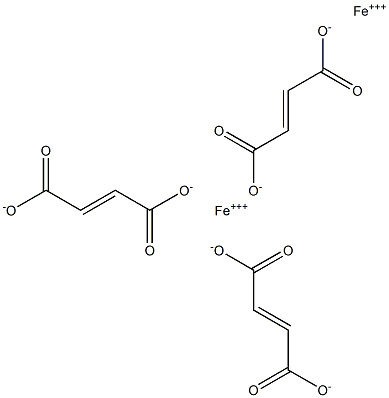 富马酸铁 结构式