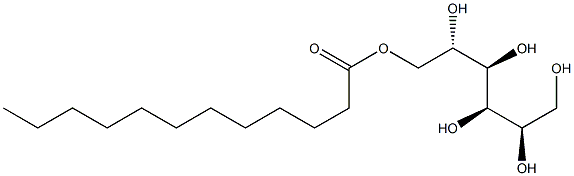 山梨醇单月桂酸酯 结构式
