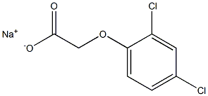 2,4-滴钠盐 结构式