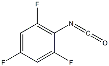 2,4,6-三氟苯基异氰酸酯 结构式