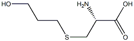 S-(3-羟丙基)-L-半胱氨酸 结构式