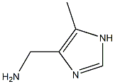 5-甲基-4-氨甲基咪唑 结构式