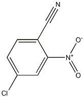 4-氯-2-硝基苯腈 结构式