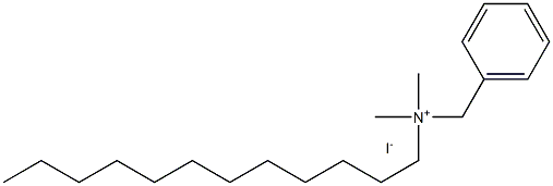 十二烷基二甲基苄基碘化铵 结构式