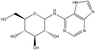 6-糖氨基嘌呤 结构式