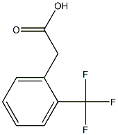 2-三氟甲基苯乙酸 结构式