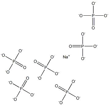 六聚磷酸钠 结构式