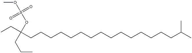 异硬脂酰胺基丙基乙基二甲基硫酸乙酯铵 结构式