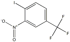 4-碘-3-硝基三氟甲苯 结构式