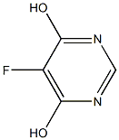 5-氟-4,6-二羟基嘧啶 结构式