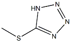 5-甲硫基-1,2,3,4-四氮唑 结构式