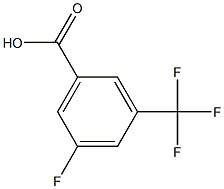 5-氟-3-三氟甲基苯甲酸 结构式