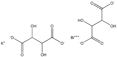 DL酒石酸锑钾 结构式