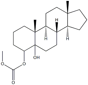 4-雄烯二醇碳酸甲酯 结构式