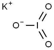 碘酸钾标准溶液 结构式