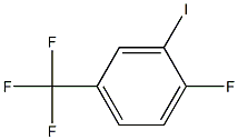 3-碘-4-氟三氟甲苯 结构式