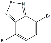4,7-二溴-2,1,3-苯并噻二唑 结构式