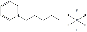 N-戊基吡啶六氟磷酸盐 结构式
