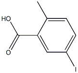 5-碘-邻甲基苯甲酸 结构式