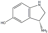 (R)-3-氨基-5-羟基-二氢茚 结构式