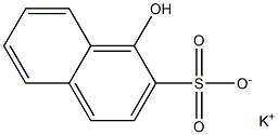 1-萘酚-2-磺酸钾 结构式