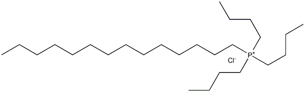 十四烷基三丁基氯化膦 结构式