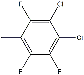 4-氯-3-氯基三氟甲苯 结构式
