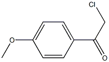 2-氯对甲氧基苯乙酮 结构式