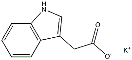 3-吲哚乙酸钾盐 结构式