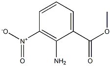 2-氨基-3-硝基苯甲酸甲酯 结构式