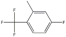 2-甲基-4-氟三氟甲苯 结构式
