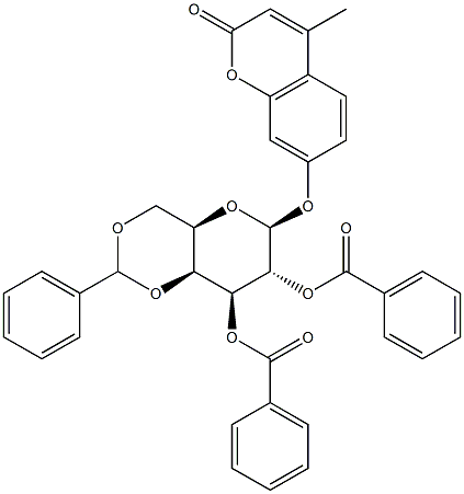 4-Methylumbelliferyl 2,3-di-O-benzoyl-4,6-O-benzylidene-b-D-galactopyranoside