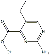 Ethyl-2-amino-4-hydroxypyrimidine-4-Carboxylate 结构式