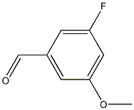 3-氟-5-甲氧基苯甲醛 结构式