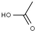 ACETICACID,10%(V/V)SOLUTION 结构式