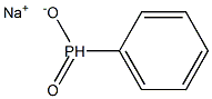 PHENYLPHOSPHINICACIDSODIUMSALT,50%AQUEOUSSOLUTION 结构式