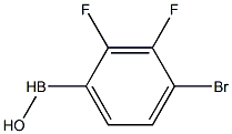 4-bromo-2,3-difluorophenylborinic acid 结构式