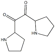 1,2-Di(2-pyrrolidinyl)-1,2-ethanedione 结构式