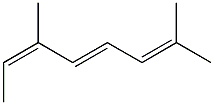 cis,trans-2,6-Dimethyl-2,4,6-octatriene. 结构式