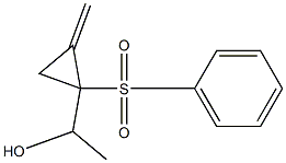 Ethanol, 1-(2-methylene-1-phenylsulfonylcyclopropyl)- 结构式