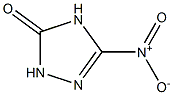 2,4-Dihydro-5-nitro-3H-1,2,4-triazol-3-one 结构式